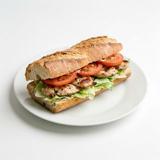Bocadillo Vegetal De Pollo