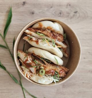 Katsu chicken buns