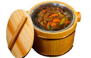 40. Riso con vitello