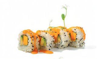 169. Uramaki de Mango (4 Pzs.)