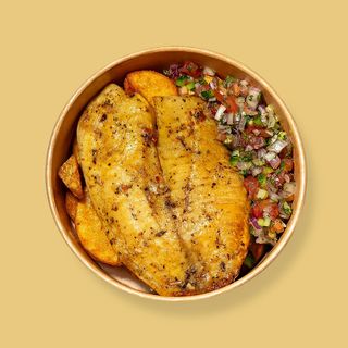 Бокс з рибою