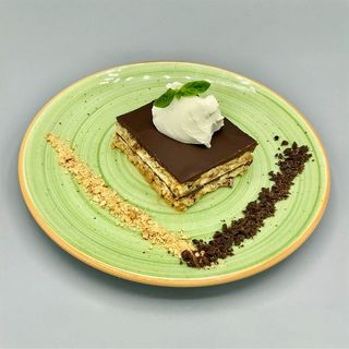 Tarta De Galleta Y Chocolate