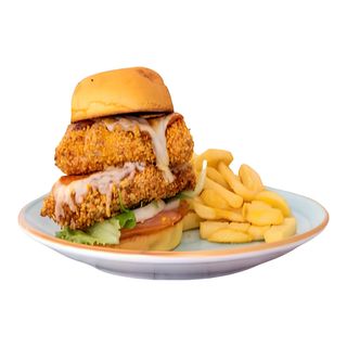 Double Chicken Burger