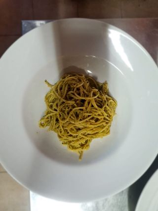 Espagueti Al Pesto