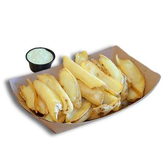 Patatas Teja Rústica Alioli Verde