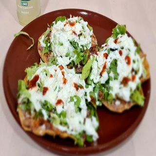 Tostada de pollo sin gluten