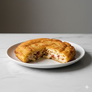 Frittatina di pasta napoletana