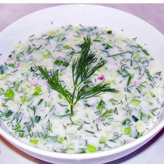 Okroshka with ham 300gr
