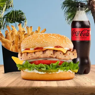 Menú Famous Grilled  Chicken Burger