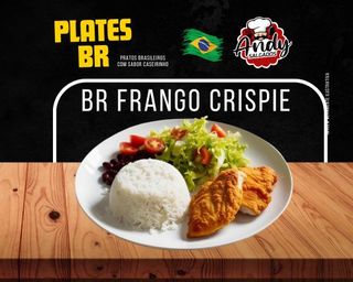 Br  Plates Frango Crispie