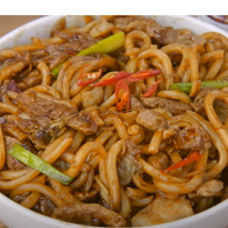 Udon con 3 delicias 