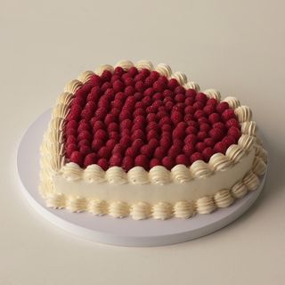 Placinta italiana inima cu zmeura L