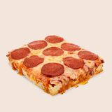 Focaccia de pepperoni