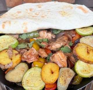 Садж с курицей