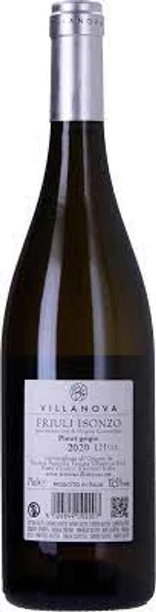 Pinot Grigio Friuli Doc Isonzo - Tenuta Villanova 2020 12,5% Vol