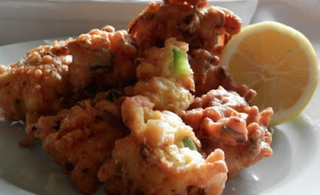 Pakora di gamberetti