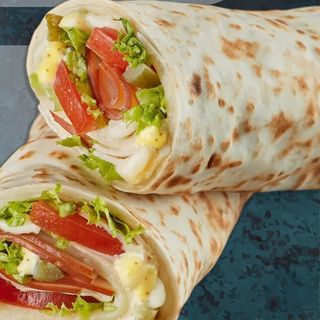 Light Turley & Cheese Wrap+ frites