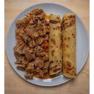 Beef Wet Fry With 2 Chapati