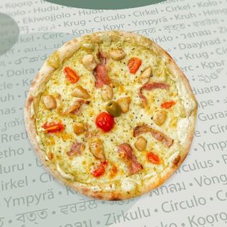 Pesto pizza 24cm