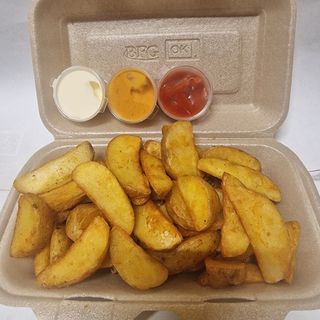 Patatine spicy grandi