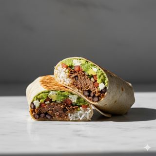 Burrito Carne Desmechada