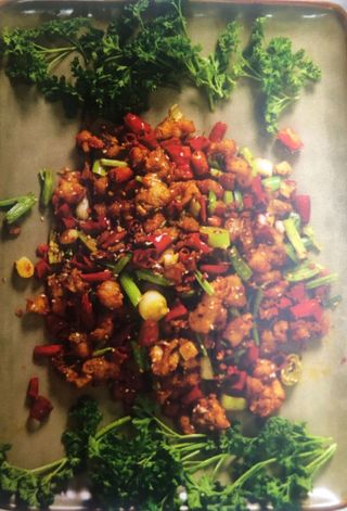 Чочинская жареная острая курица