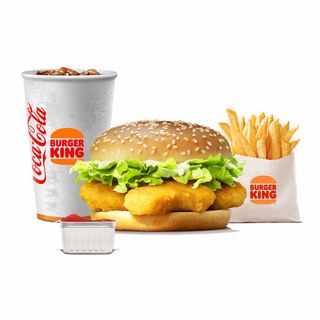 Наггетс бургер комбо