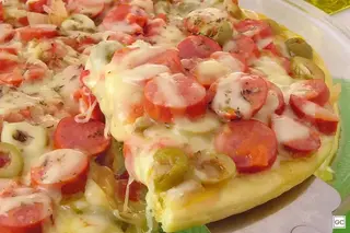 Pizza Salsicha