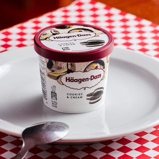 Häagen-Dazs cookies and cream