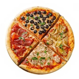 pizza 4 estaciones (30 cm.)