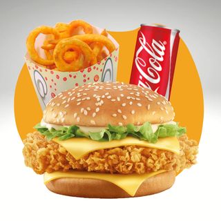 Menù chicken burger