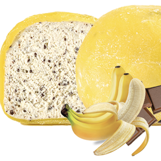 Моті банан з шоколадом