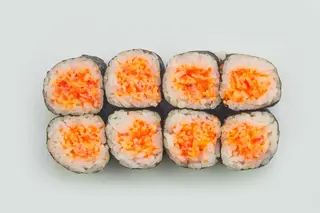 Макі рол з сніжним крабом   (130г/8шт)