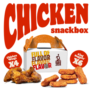 Chicken Snackbox (6 nuggets + 4 wings)