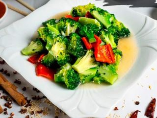 Брокколи жареные