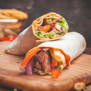 Durum Kebab Solo Carne De Pollo