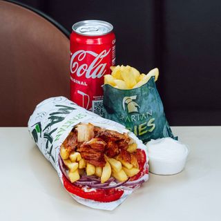 Meniu Gyros Grecia XXL Pui