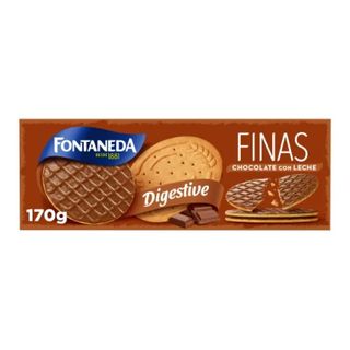 Galletas Finas Chocolate Leche Digestive Fontaneda 170 G