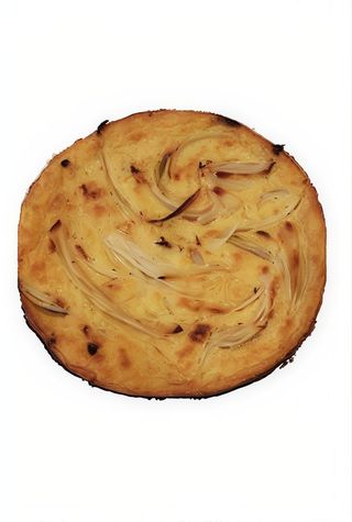 Farinata con cipolla