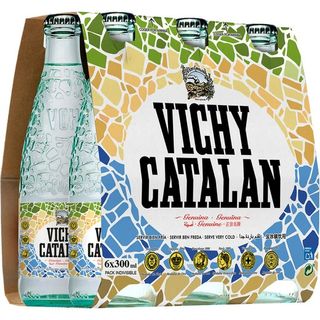 VICHY CATALAN AGUA CON GAS PACK 6 BOTELLAS VIDRIO 25 CL