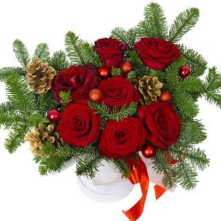 Композиція"Зимова вишня"