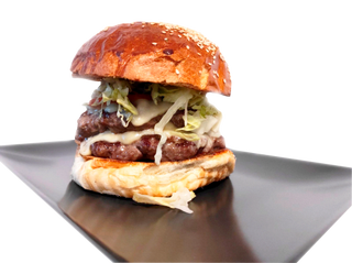 Double trouble burger+krumpirići