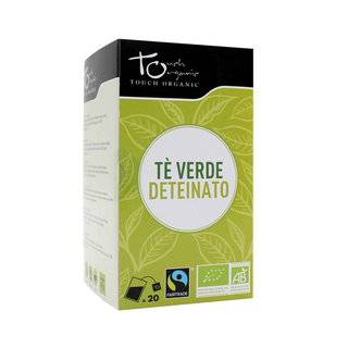 Tè e tisane verde deteinato