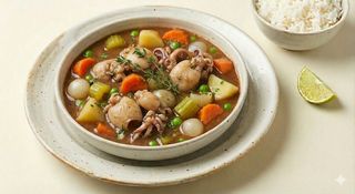 Cuttlefish stew
