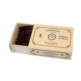 Sardinhas Chocolate Negro 65grs