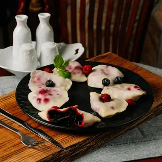 Pierogi z Jagodami
