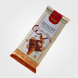 Шоколадка Десерт Молочний З Арахісом 80г