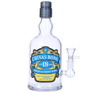 Стеклянный бонг «Chivas Bong 18» (23 см)