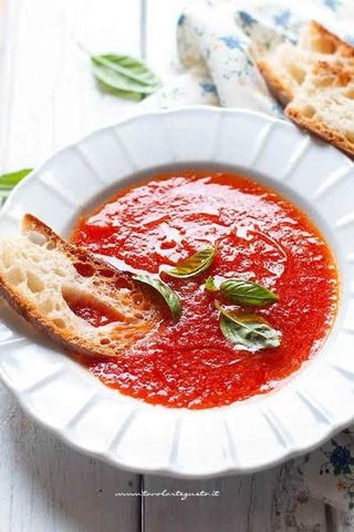 Crema di Pomodoro e Basilica
