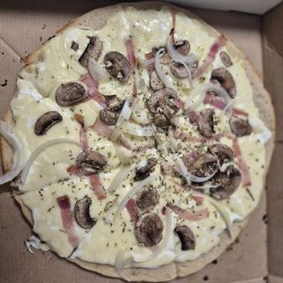 Pizza Carbonara(30x30)